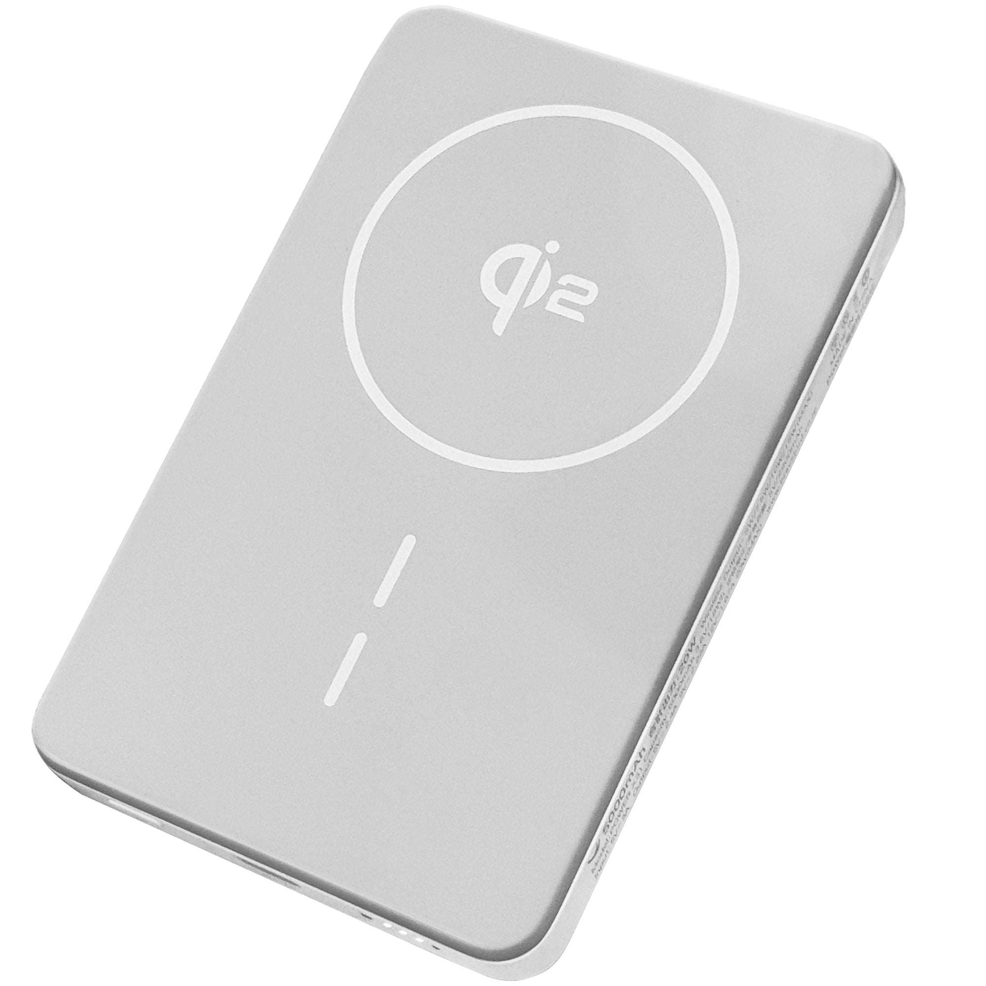POWER X31】Qi2認証・MagSafe対応モバイルバッテリー 5000mAh 超軽量
