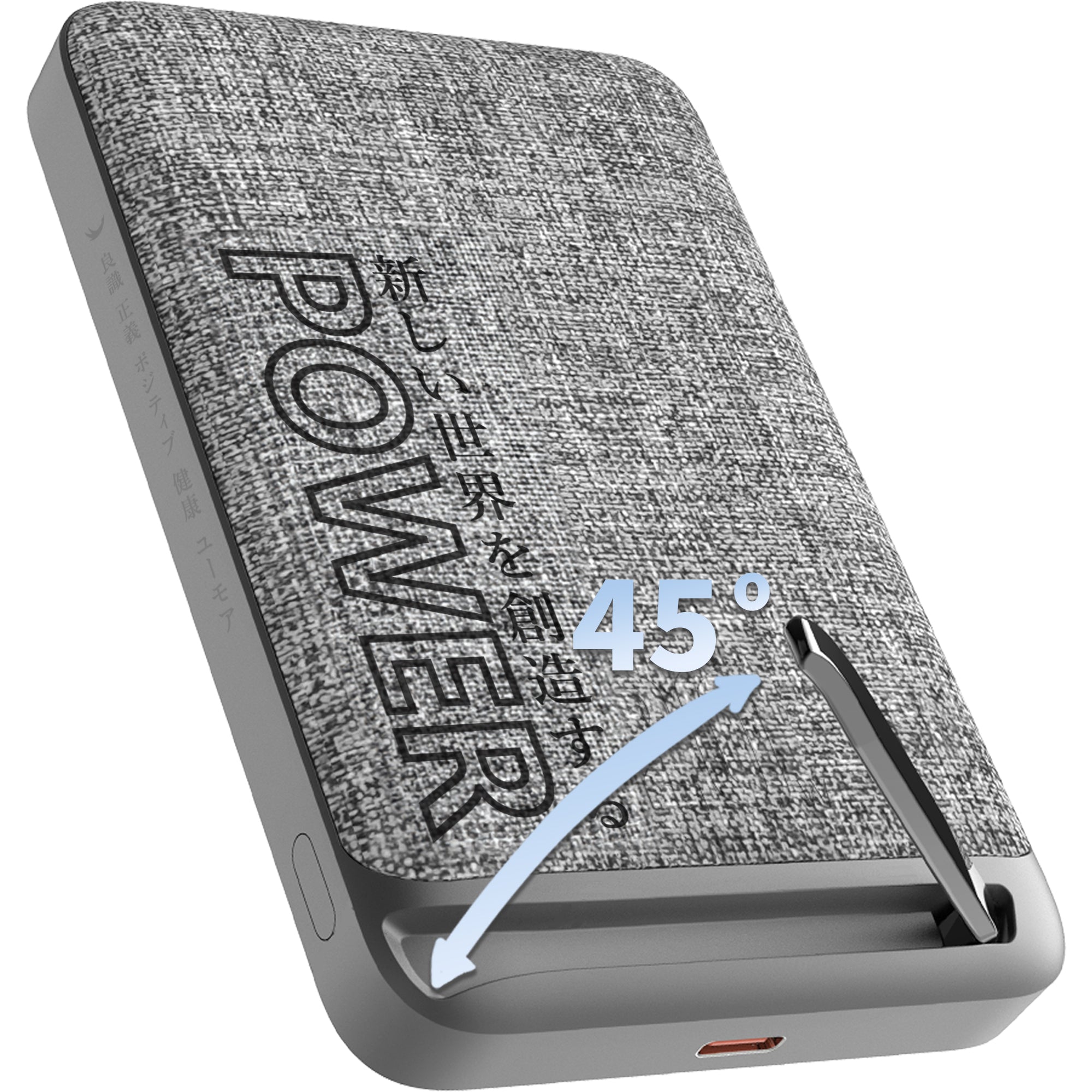 POWER X3 モバイルバッテリー ] 6700mAh MagSafe対応 最大20W